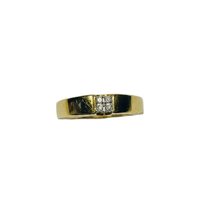 Bague en Or Jaune 18K - 6.46 Grs - Taille 51