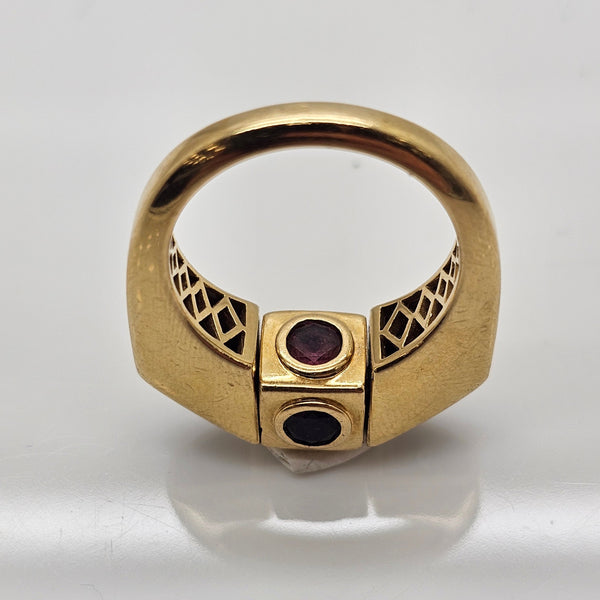 Bague Octavia en Or Jaune 18K par Premiers Joyaux - T55 - 11.95gr