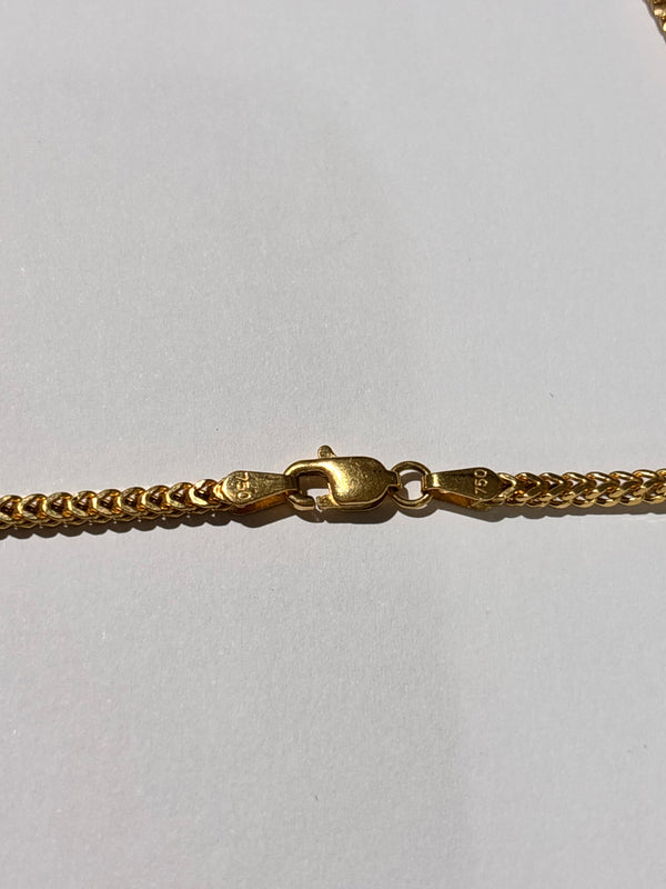 Collier Sautoir en Or Jaune 18 Carats - 55 Cm