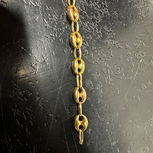 Bracelet Gourmette Or 18 K - 7.88 G