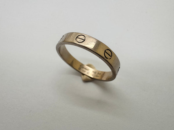 Bague Love Cartier en Or Gris 18K