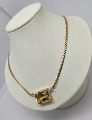 Collier Or Jaune 18 carats Maille Anglaise