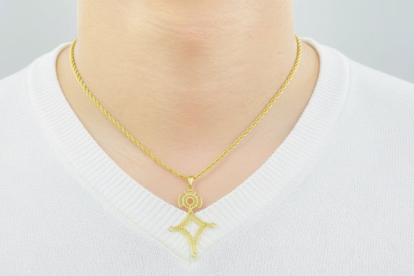 Pendentif en Or Jaune 18K - 1.45 Grs