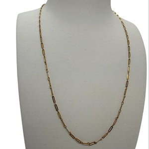 Collier Ras du Cou en Or Jaune 18K - 2.55g