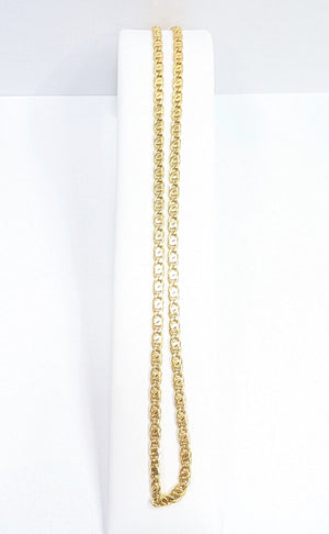 Collier maille marine en or jaune 18 carats – 52 cm