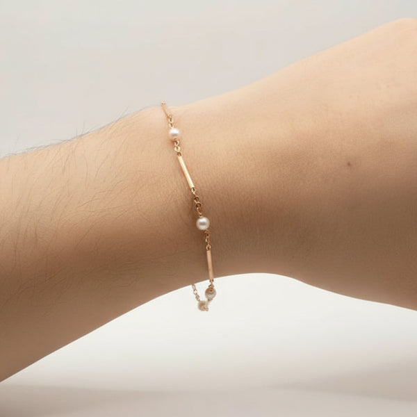 Bracelet Maillon en Or Jaune 18K - 2.65G