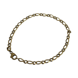 Bracelet Maille Figaro en Or Jaune 18K - 6.52G