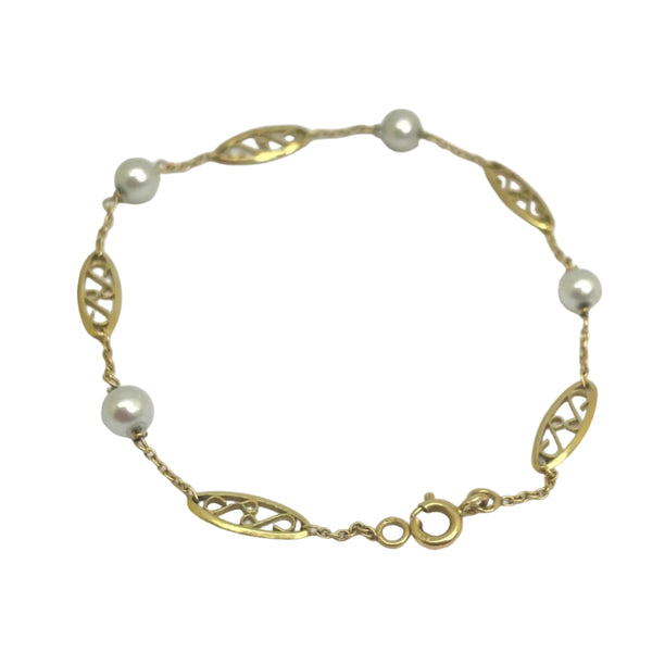 Bracelet Maille Filigrane Or Jaune 18K - 3G