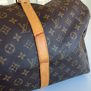 Louis Vuitton Keepall 50 Vintage en Toile Monogram