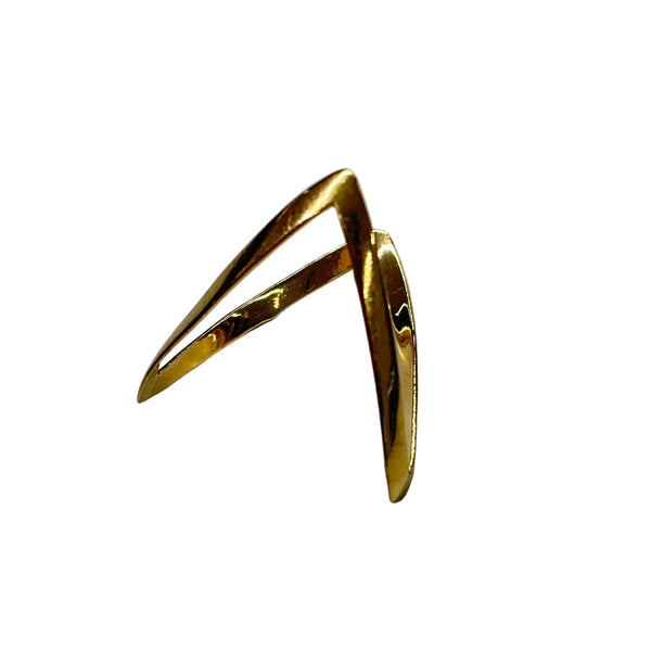 Bague Africaine Or Jaune 18k Taille 51