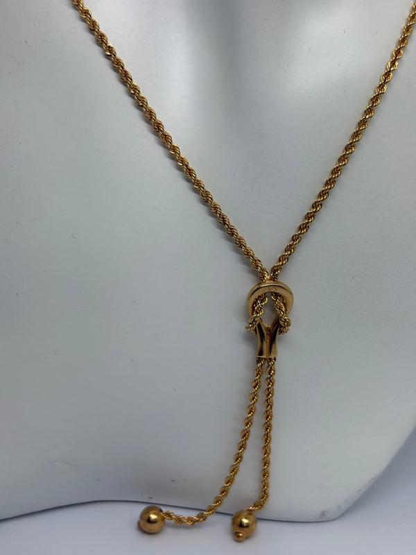 Collier Princesse en Or Jaune 18K - 7.39G