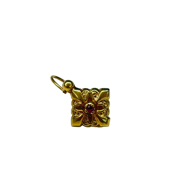 Boucles d'oreilles en Or Jaune 18k