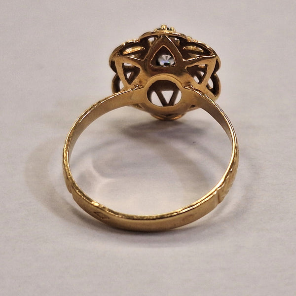 Bague Chou en Or Jaune 18K Taille-52