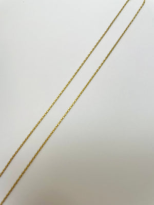 Collier Princesse en Or Jaune 18K - 1.28G