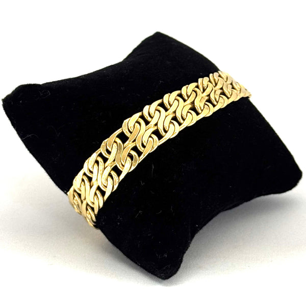 Bracelet Gourmette Or Jaune 18k - 12.53 G