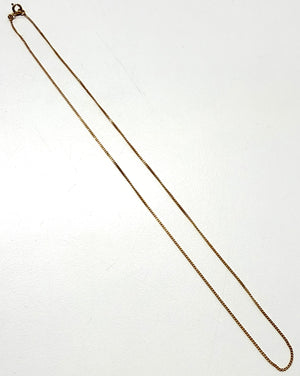 Collier Chaîne en Or Jaune 18K - 1.67g