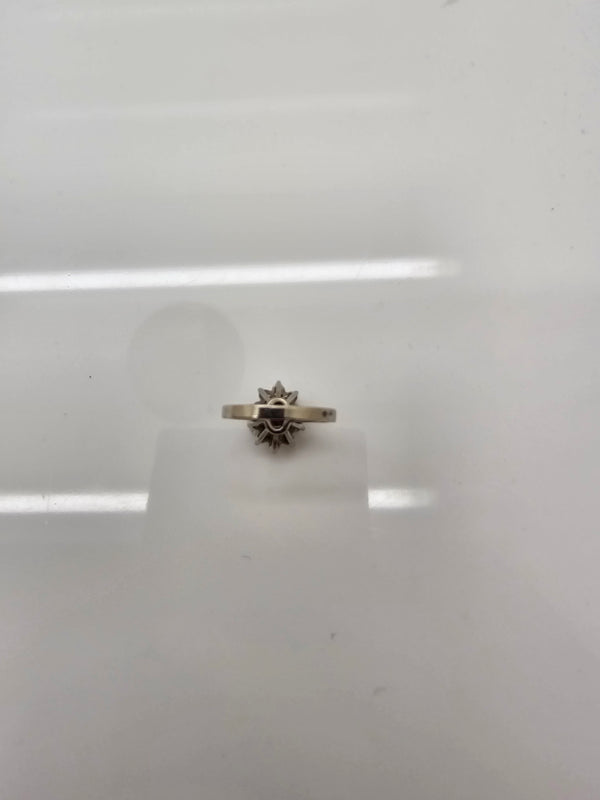 Bague  en Or Blanc 18K - Taille 49 - 4.37 Grs