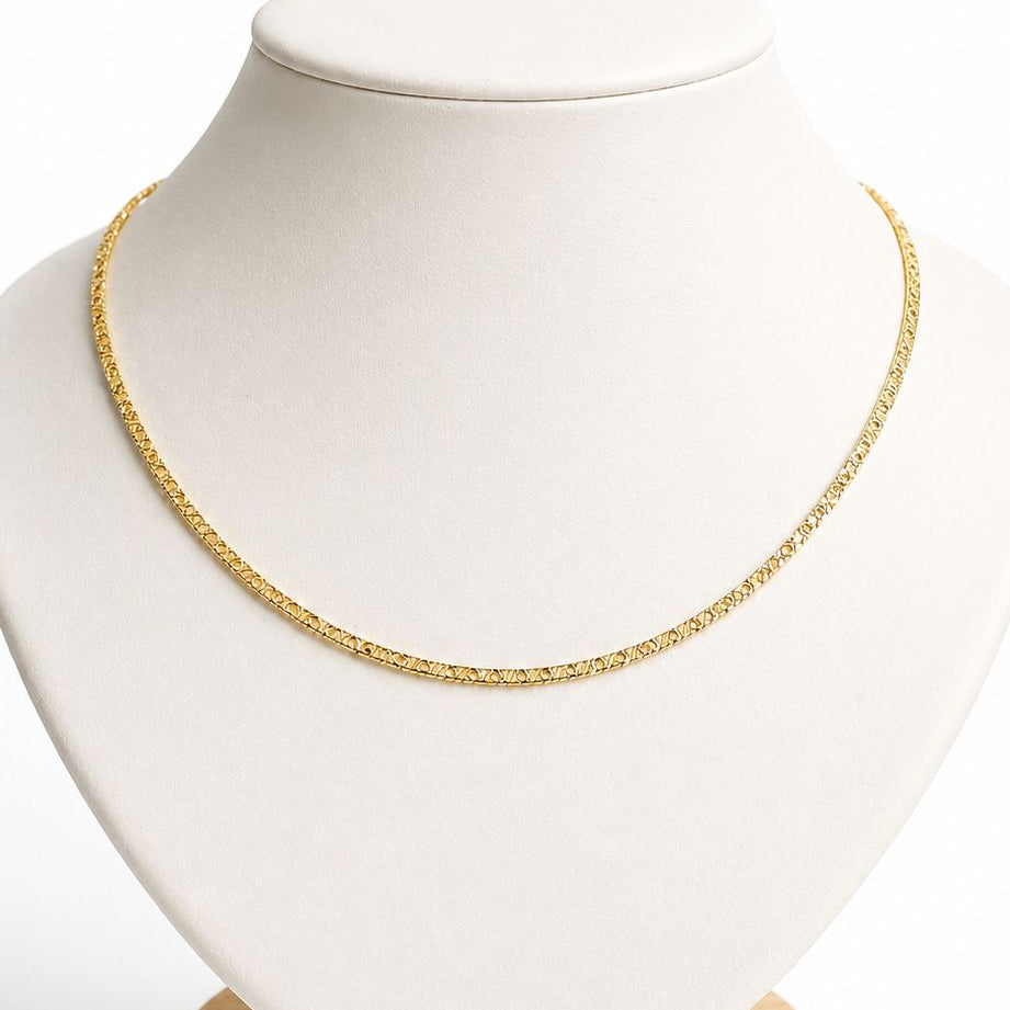 Collier en Or Jaune 18K - 7.49 Grs