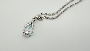 Collier Matinée en Or Blanc 18K 5.81 Grs