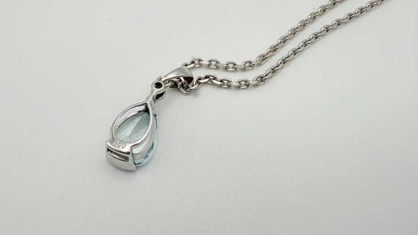 Collier Matinée en Or Blanc 18K 5.81 Grs