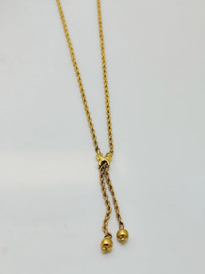 Collier Princesse en Or Jaune 18K 4.47 Grs