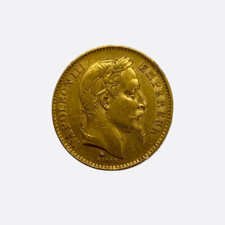 20 Francs napoléon en Or Jaune 20k -  6.41 G