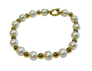 Bracelet Maillon en Or Jaune 18k - 11.13 G