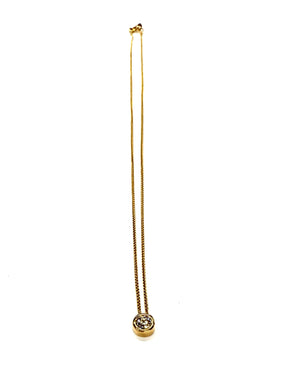 Collier Princesse Or Jaune 18k 3.06 Grs
