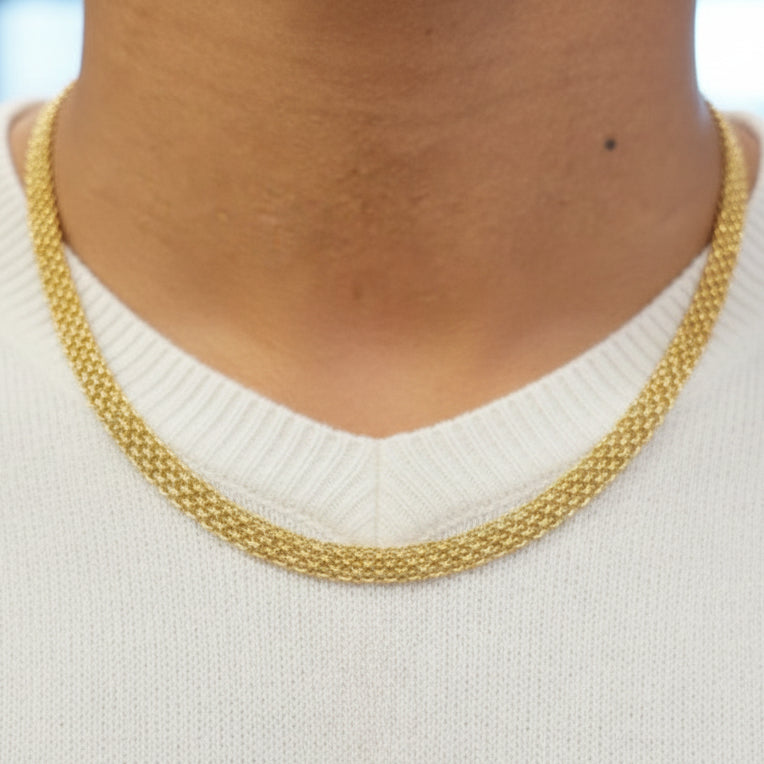 Collier  Princesse en Or Jaune 18k - 17.85gr - 45cm