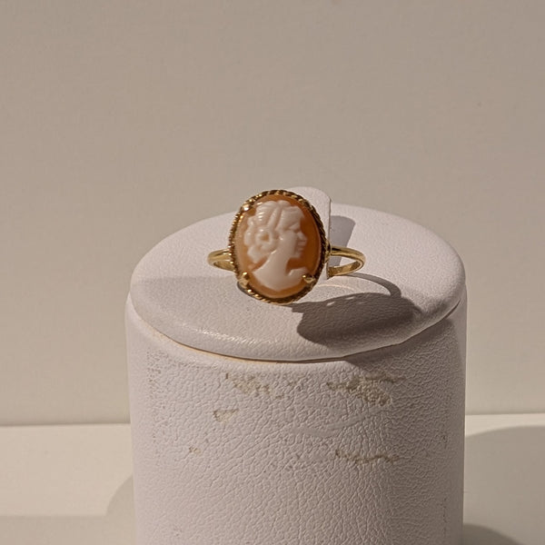 Bague en Or Jaune 18K Taille-50