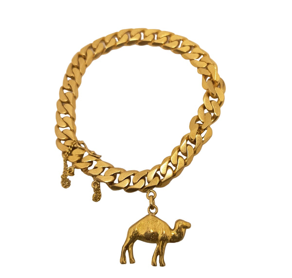 Bracelet Gourmette Or Jaune 18K
