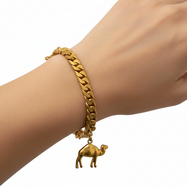 Bracelet Gourmette Or Jaune 18K