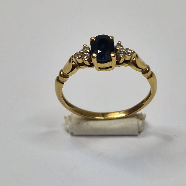 Bague Or Jaune 18K Taille-50