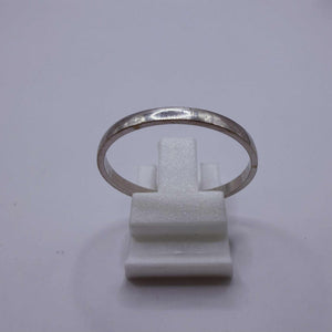 Bague Alliance en Or Gris 18 K - Taille 66 -  2.18 G