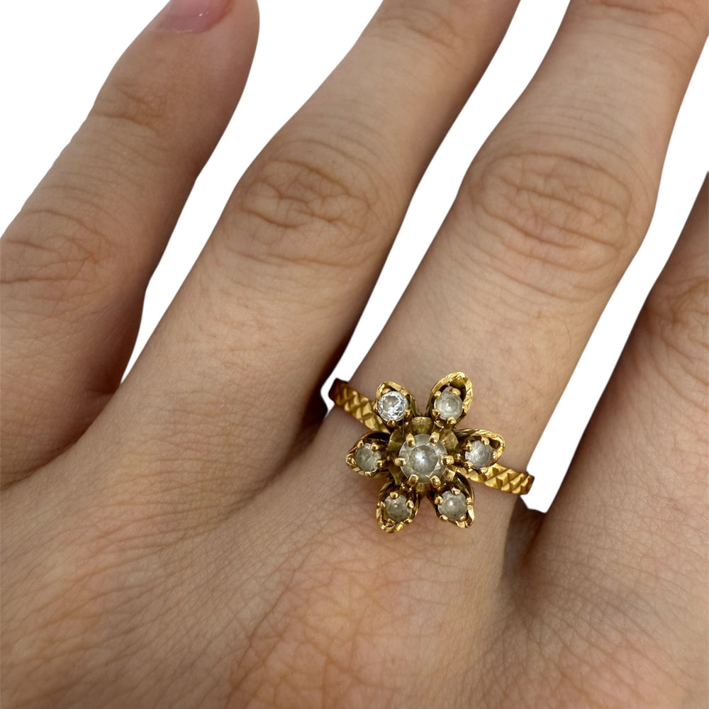 Bague Chou en Or Jaune 18K Taille-59