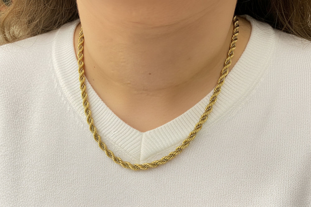 Chaîne en or jaune 18K - 20.18 Grs