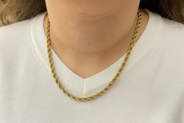 Chaîne en or jaune 18K - 20.18 Grs