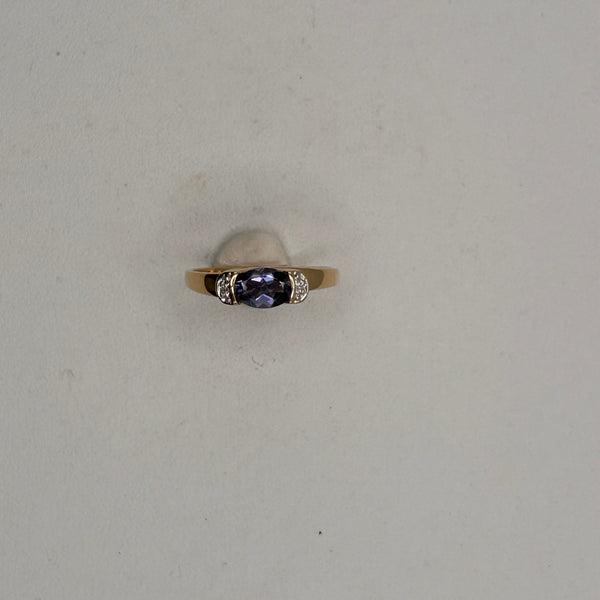 Bagues en Or Jaune 18K Taille-55