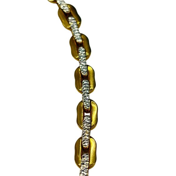 Collier Matinée Vénitien en Or Jaune et Blanc 18k