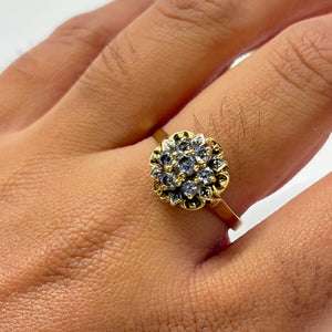 Bagues en or 18k avec oxydes de zirconium