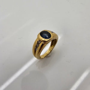 Jonc en or jaune 18 K - Taille 55