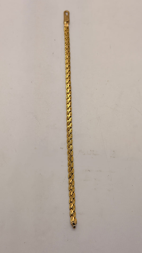 Bracelet Gourmette en Or Jaune 18K 6 Grs