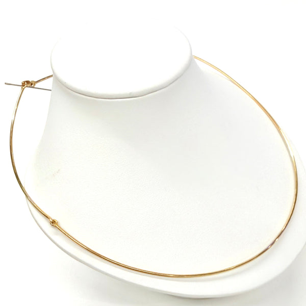 Collier câble articulé en Or jaune 18K - 7.53g