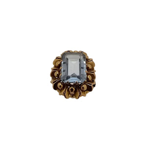 Bague Cocktail Or Jaune 18K - 6.07 G