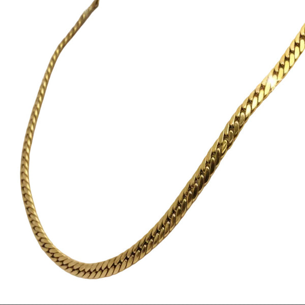 Chic Collier Ras du Cou Anglaise Or Jaune 18