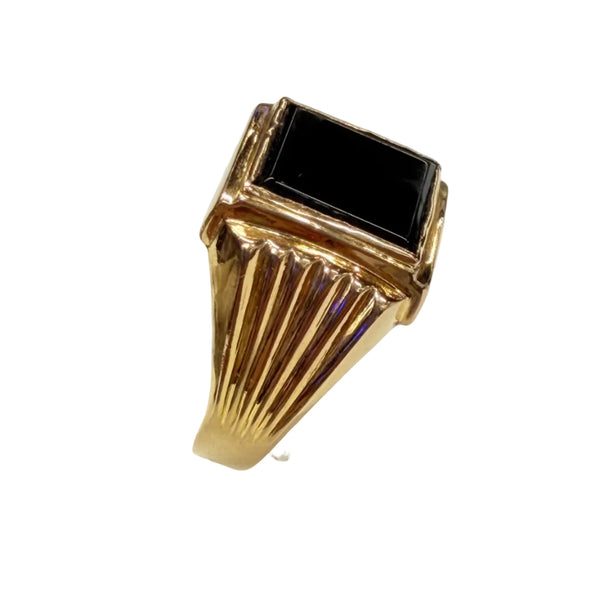 Bague en Or jaune 18K - Taille 72 - 4.71G