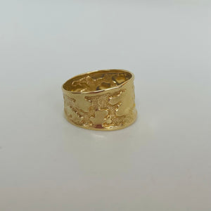 Jonc en Or Jaune 18 Carats - Taille 57