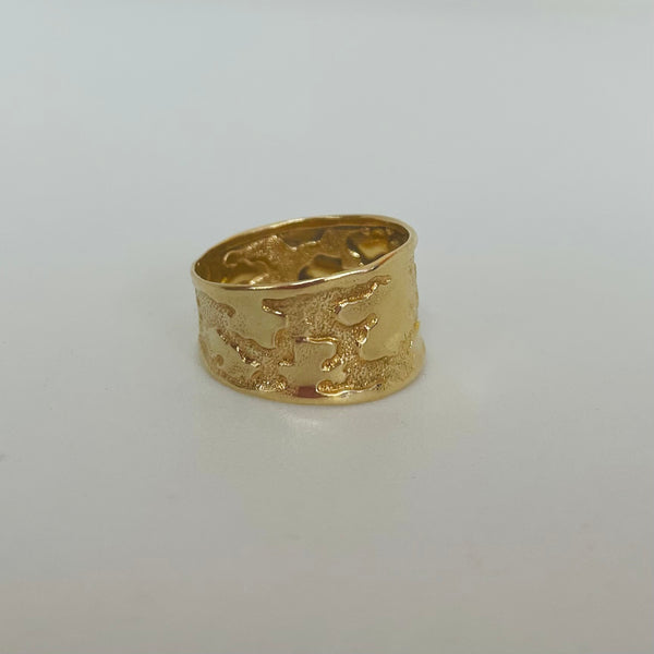 Jonc en Or Jaune 18 Carats - Taille 57