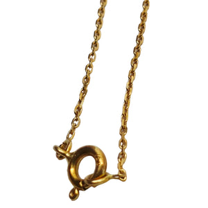 Collier Princesse En Or Jaune 18K avec Aigue Marine et Diamants