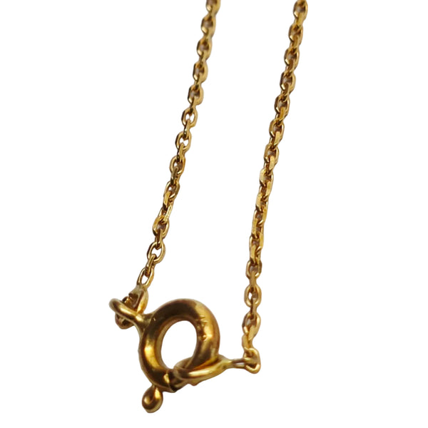 Collier Princesse En Or Jaune 18K avec Aigue Marine et Diamants